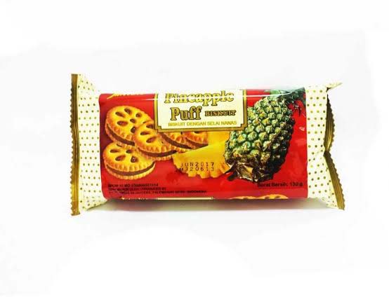Interbis Pineapple Puff Biskuit