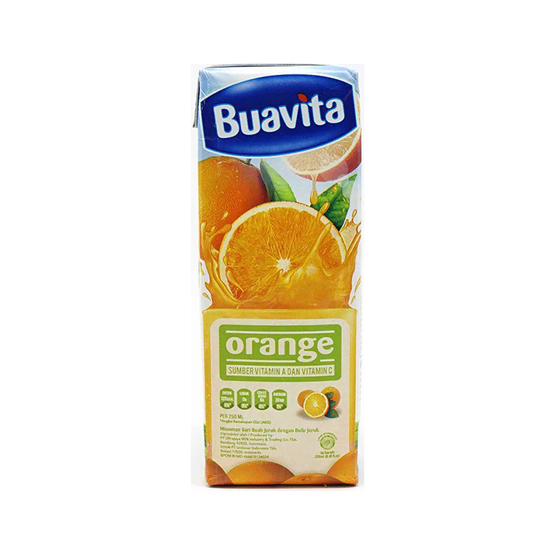Buavita Orange Tetra Pack 250 Ml