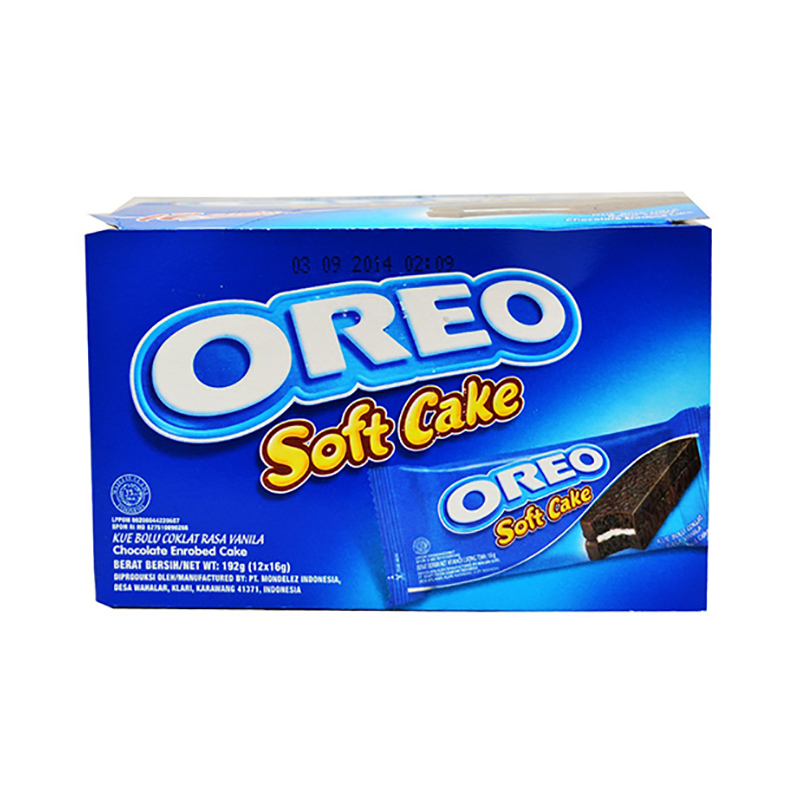 Kraft Oreo Soft Cake 16 G Box Isi 12