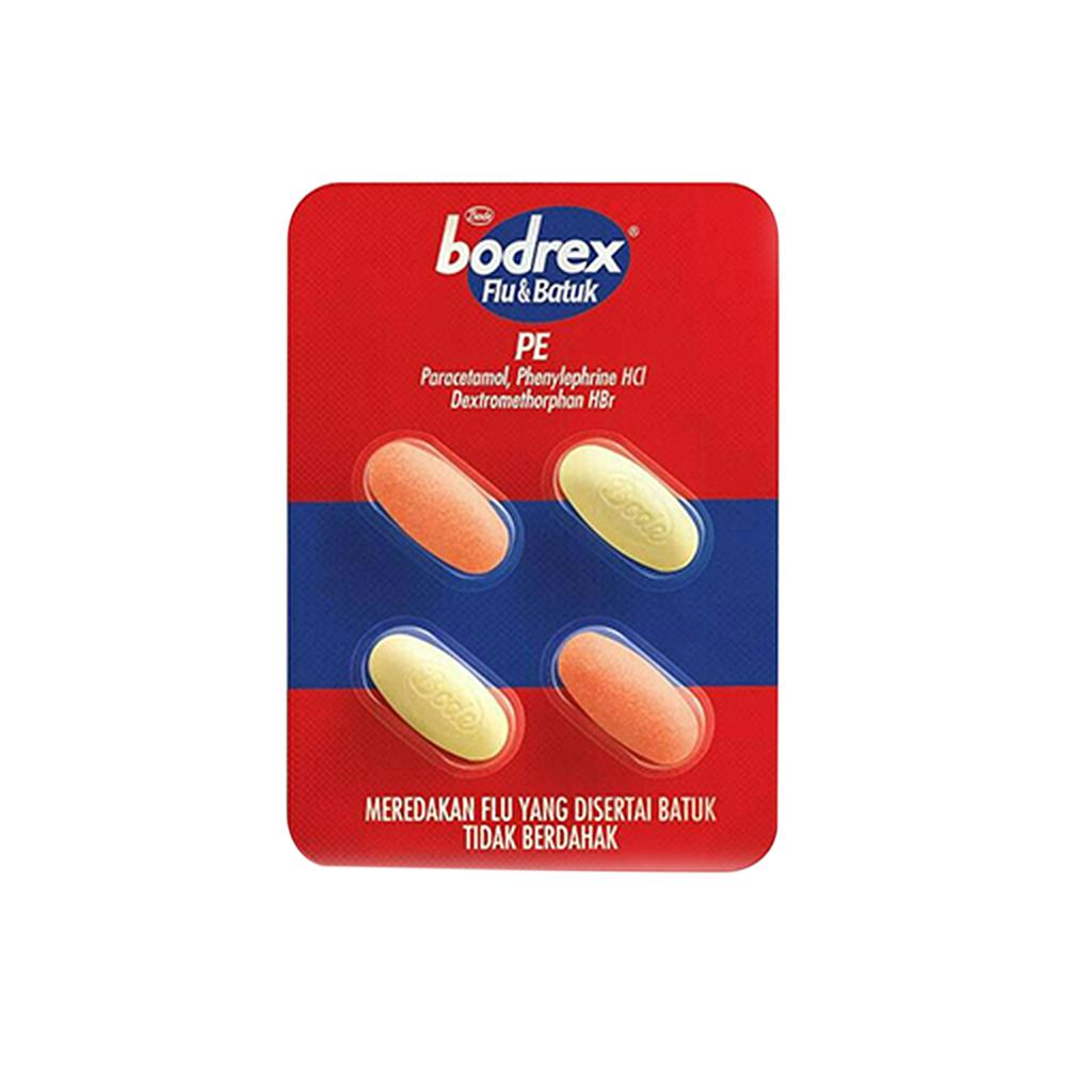 Bodrex Flu &amp; Batuk 4 Pcs Blister