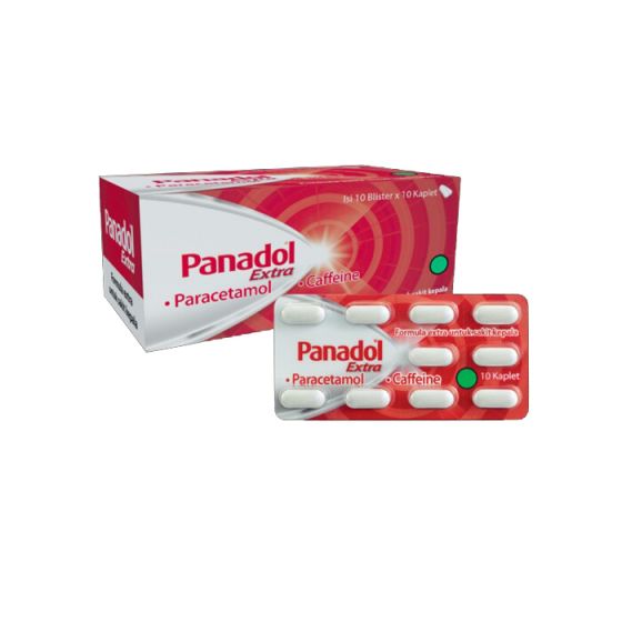 Panadol Extra Box Isi 10 Blister
