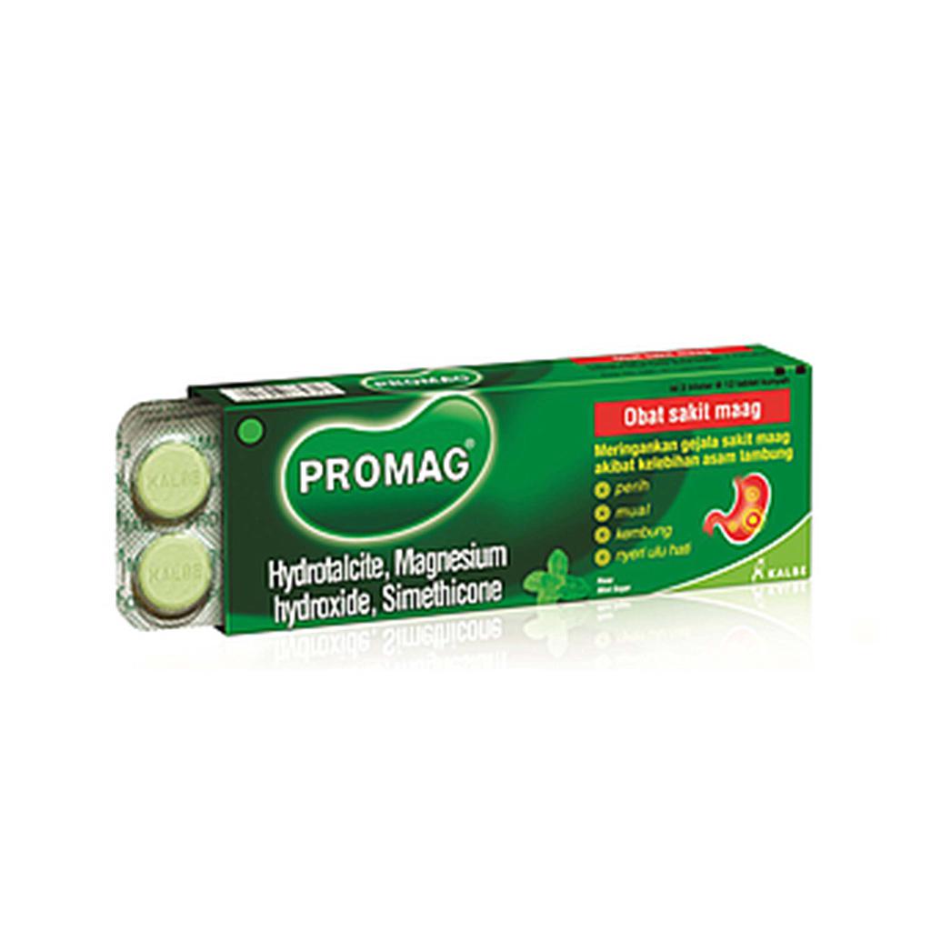 Promag Tablet 12 Tablets Box Isi 3 Blister