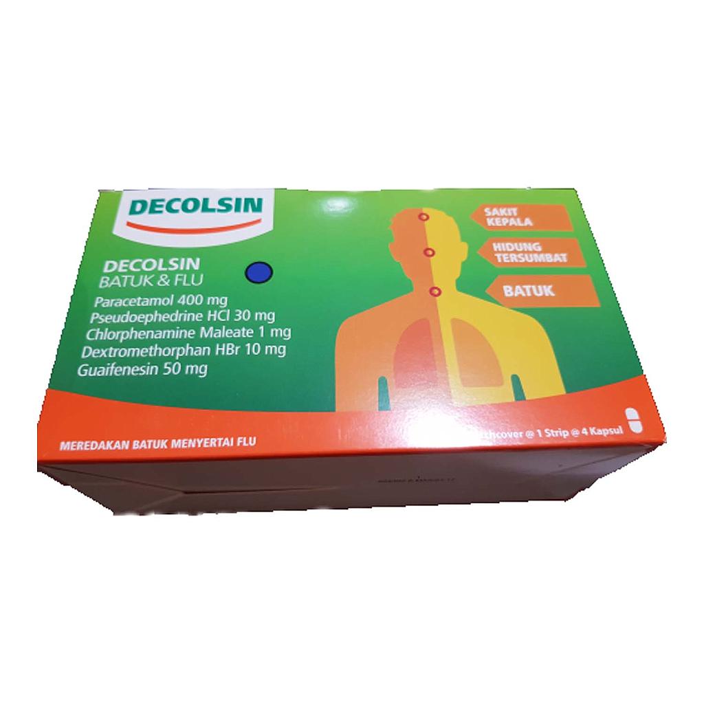 Decolsin 4 Capsul Box Isi 25