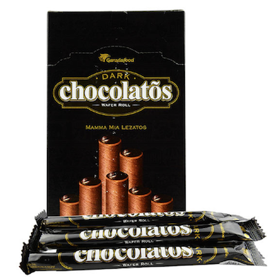 Gery Chocolatos Dark Chocolate 9 G Plastik Karton Isi 120