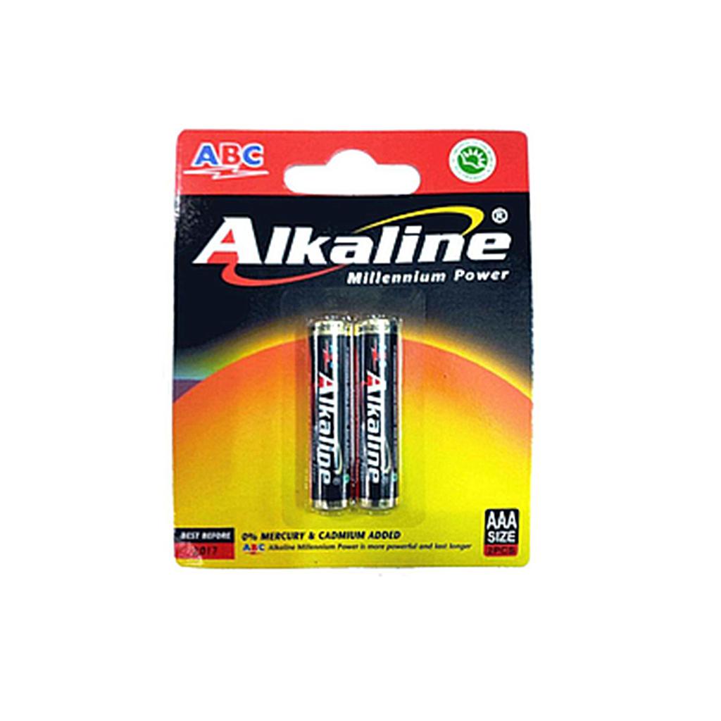 ABC Alkaline LR03 AAA 2 Pcs