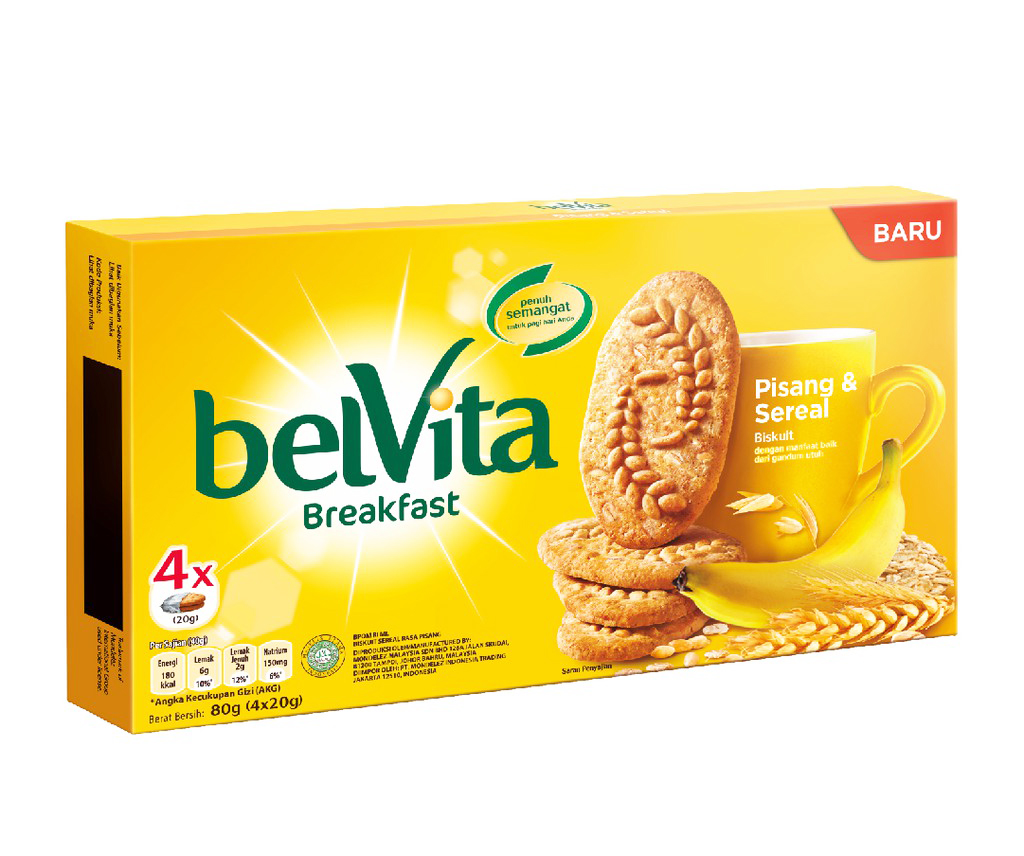 Belvita Breakfast 20 G Plastik Box Isi 8