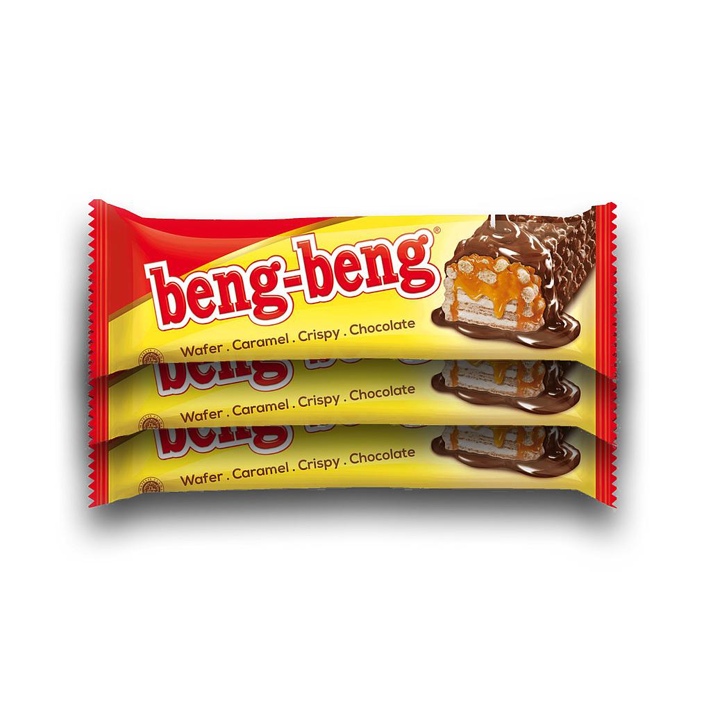 Beng Beng Wafer Crispy Caramel Chocolate 25 G Plastik