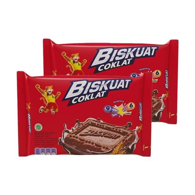 Biskuat Cokelat 10 G Sachet renceng Isi 20