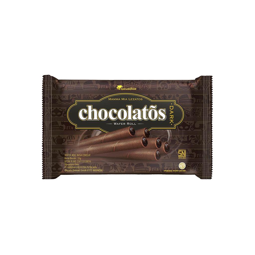 Chocolatos Wafer Roll Stick Mini Dark 33 G