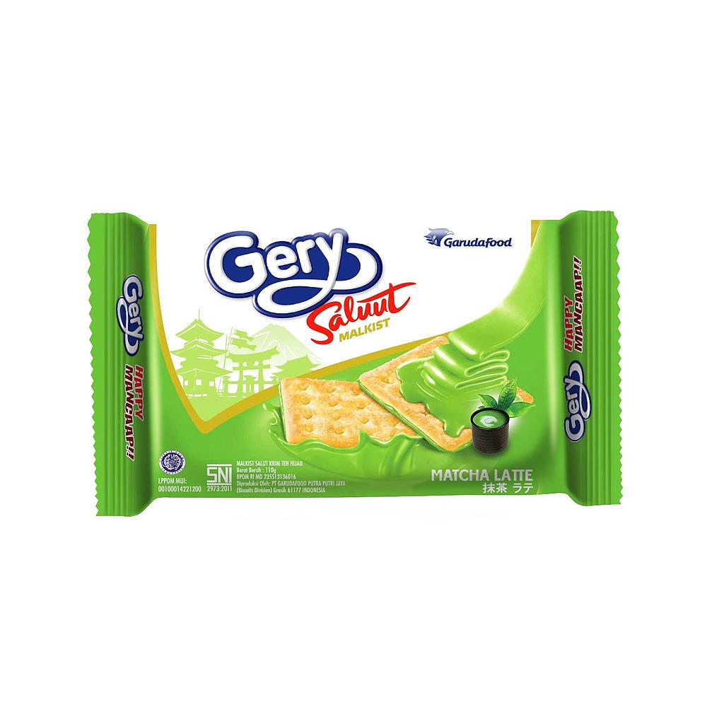 Gery Saluut Malkist Matcha Latte 110 Gr Pack