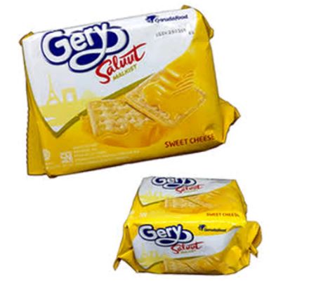 Gery Saluut Sweet Cheese 110 G Pack Karton Isi 120