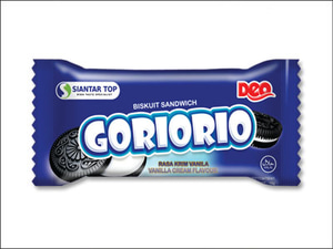 Go Riorio Biskuit Sandwich Vanilla 14 g