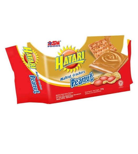 Hatari Malkist Crackers Peanut 120 Gr