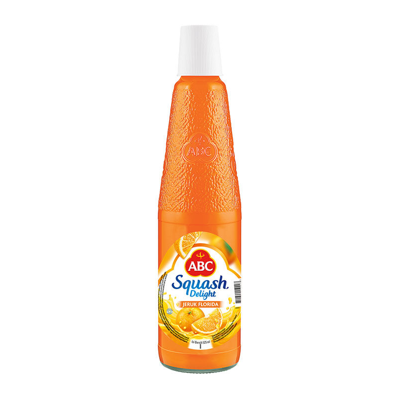 Abc Squash Delight Jeruk Florida Botol Beling 525 Ml 