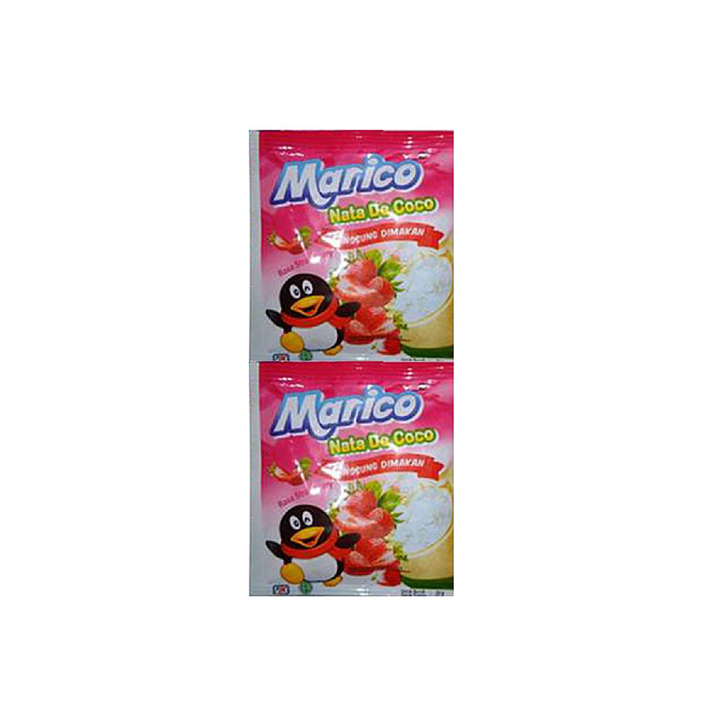 Marico Strawberry Sachet 20 Gr Renceng 20 Pcs