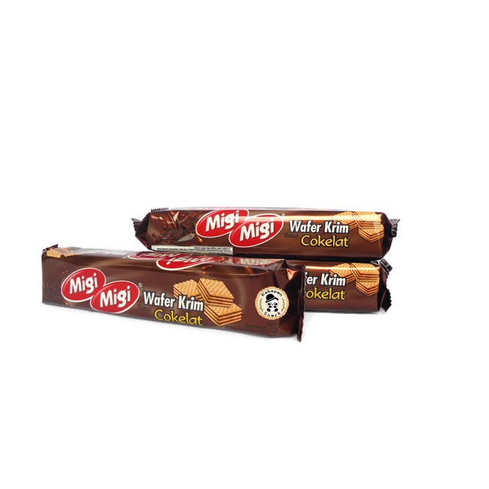 Migi Migi Wafer Krim Chocolate 8 G