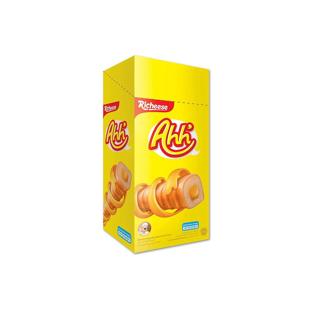 Richeese Ahh Triple Cheese 16 G Box Isi 10