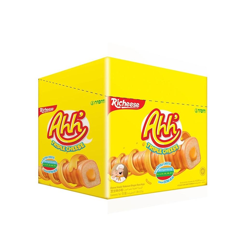 Richeese Ahh Salut Keju Sachet 6 G Box Isi 20