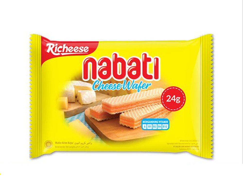 Richeese Nabati Cheese Wafer 24 G