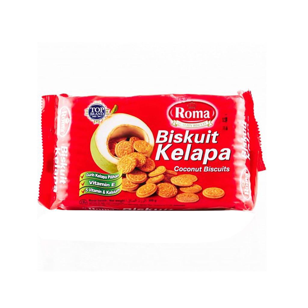 Roma Biskuit Kelapa 260 G Plastic Pack