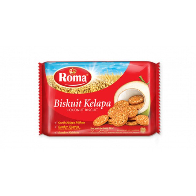 Roma Biskuit Kelapa 300 Gr