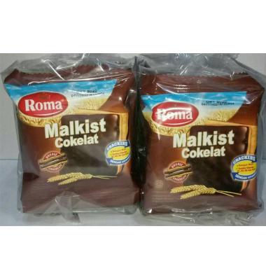 Roma Malkist Cokelat Sachet 21 G Karton Isi 12