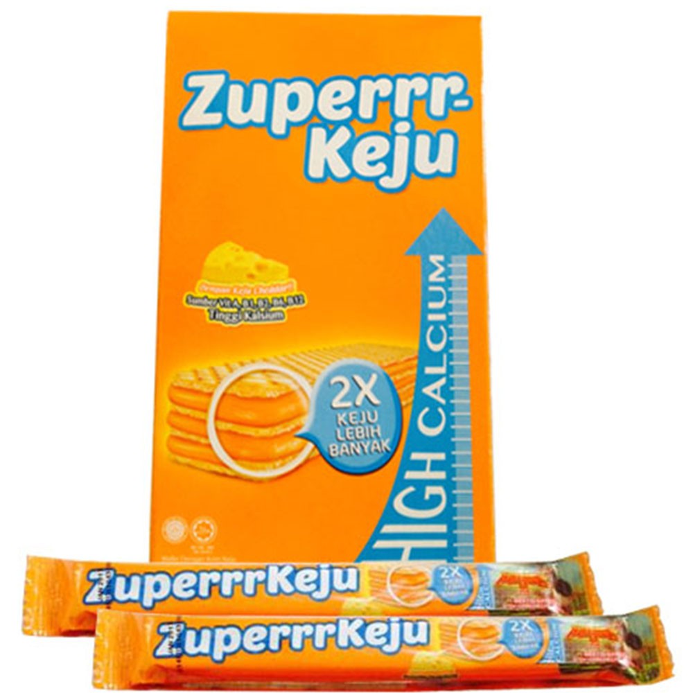 Roma Zuperrr Keju 8,5 G Karton Isi 10