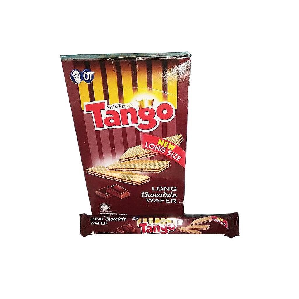 Tango Long Wafer Chocolate 7,8 Gr Box Isi 20