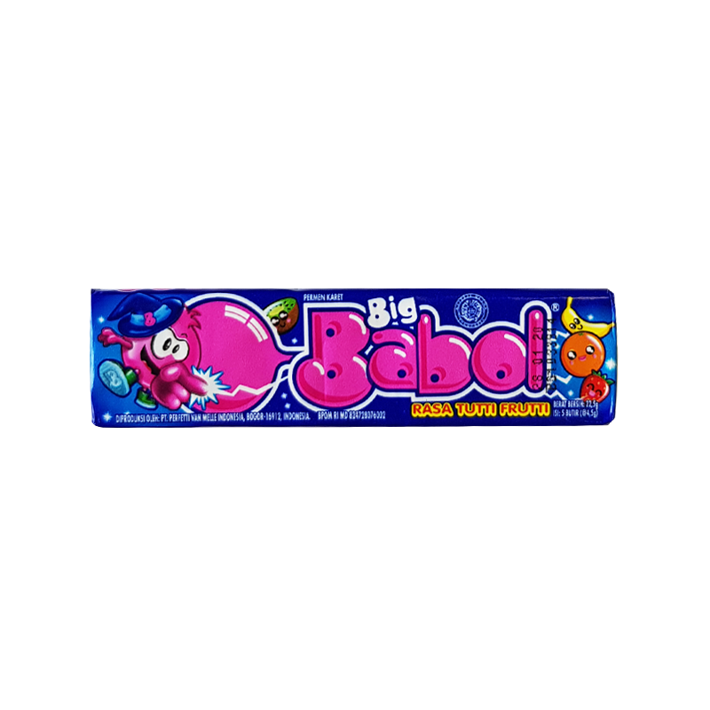 Big Babol Tutti Frutti 20 G Pack