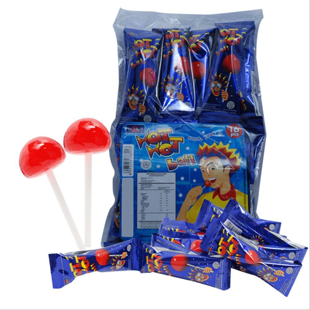 Hot Hot Ball 7 G Plastik Box Isi 16