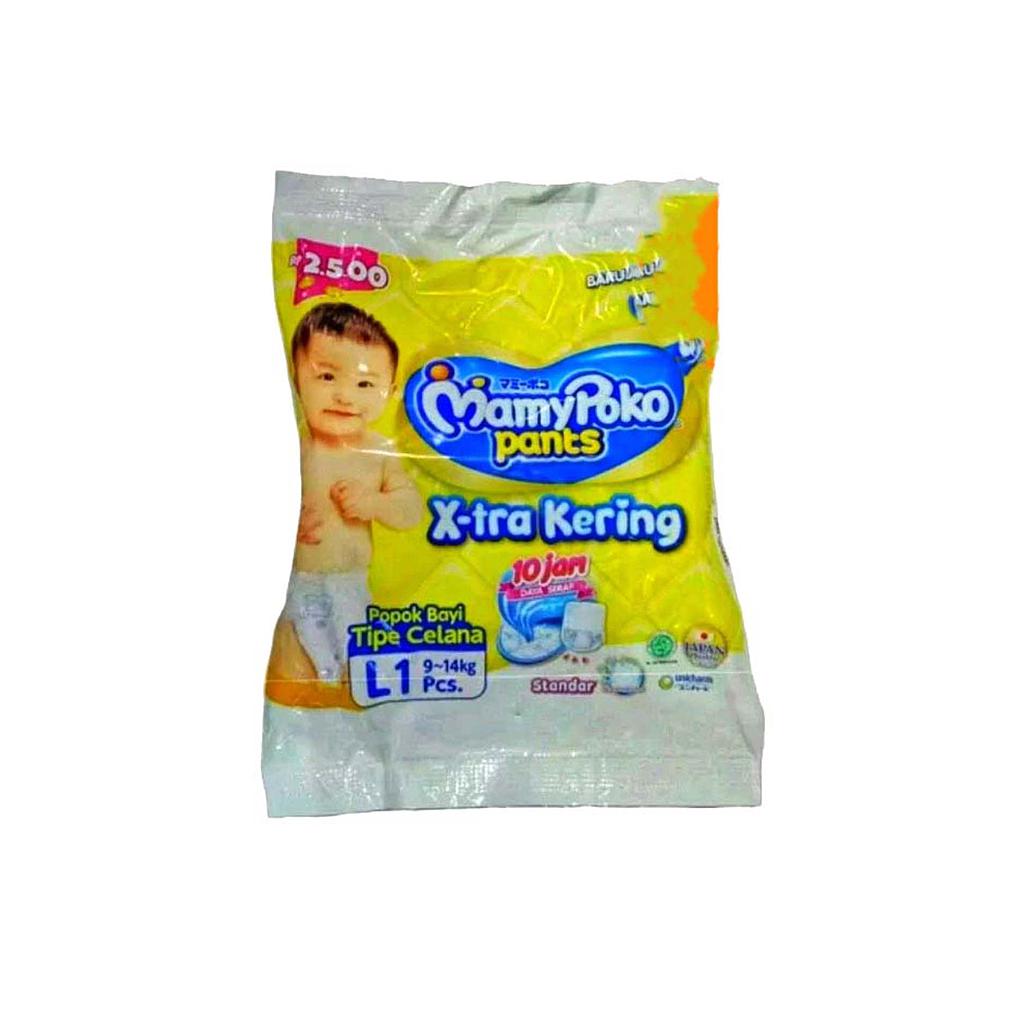 Mamy Poko Pants Extra Kering Sachet L Renceng 10 Pcs Blisini