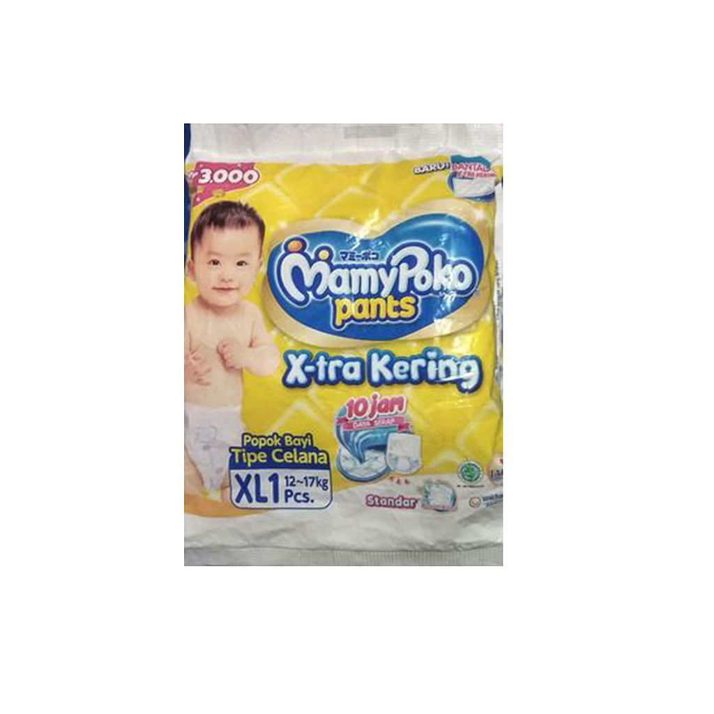 Mamy Poko Pants Extra Kering Sachet Xl Renceng 10 Pcs