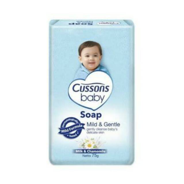 Cussons Baby Soap Mild And Gentle 75 Gr