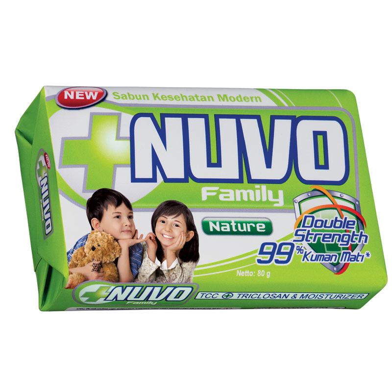 Nuvo Family Nature Soap Bar 80 Gr