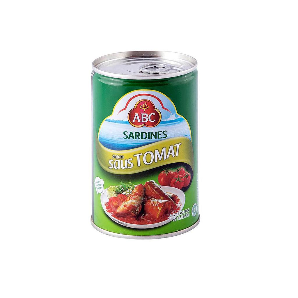 ABC Sardines Saus Tomat 425 Gr