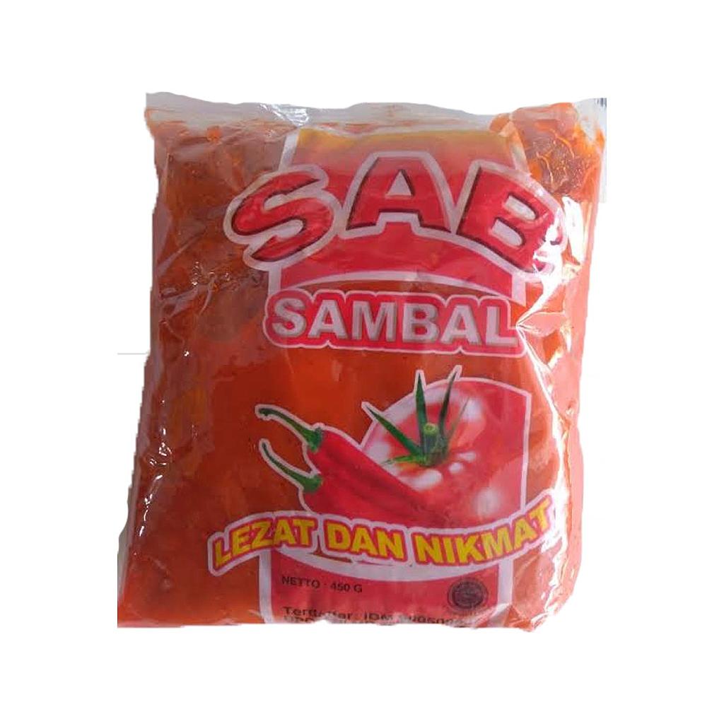 Sab Sambal Plastic Pack 450 Gr