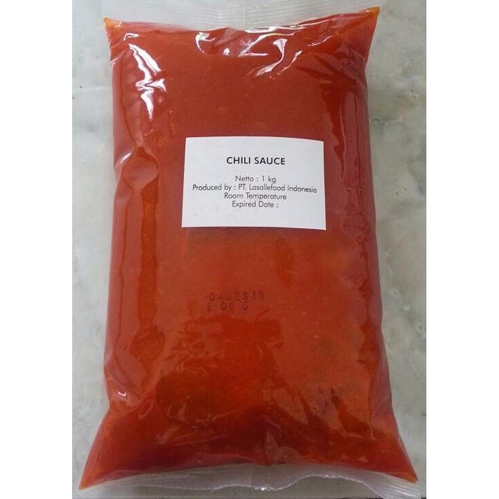 Saus Sambal Curah Plastic Pack 1 Kg