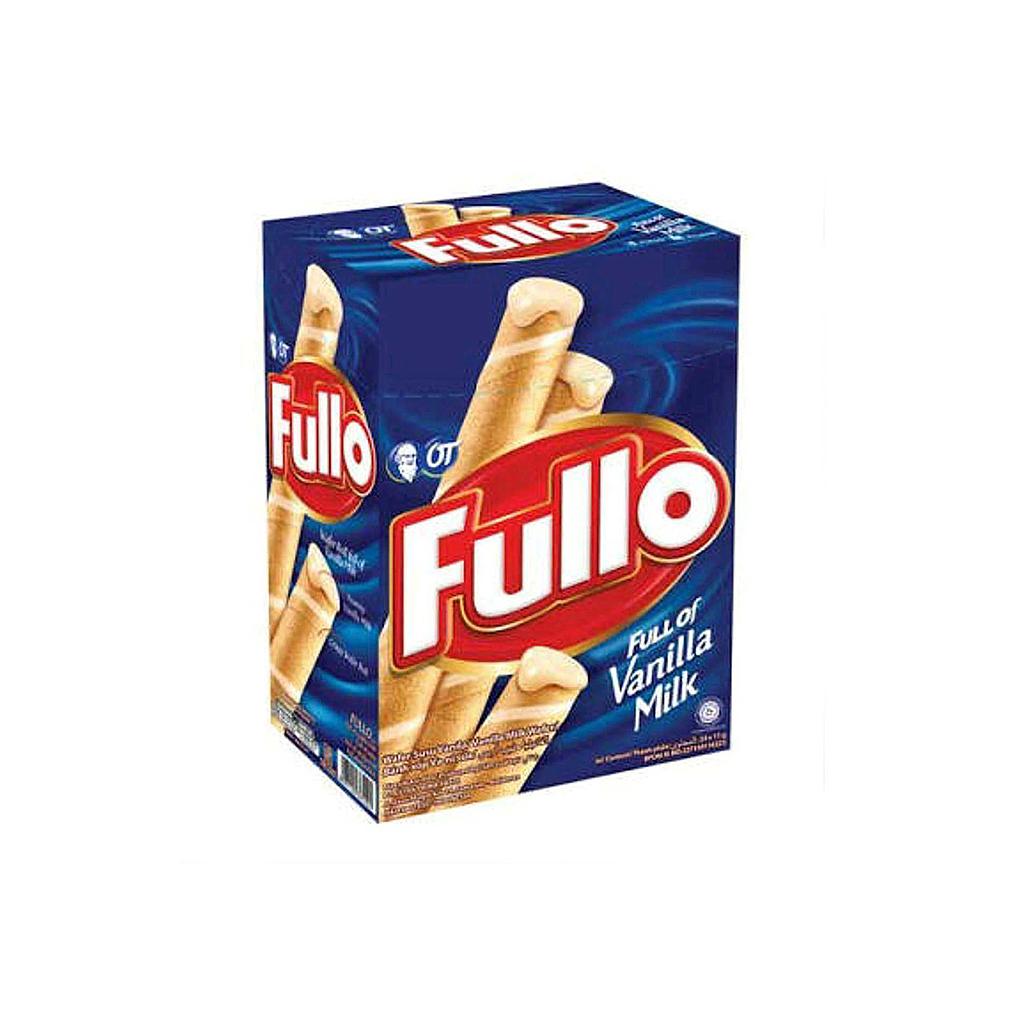 Fullo Wafer Roll Full Of Vanilla Milk Dus 24 Pcs