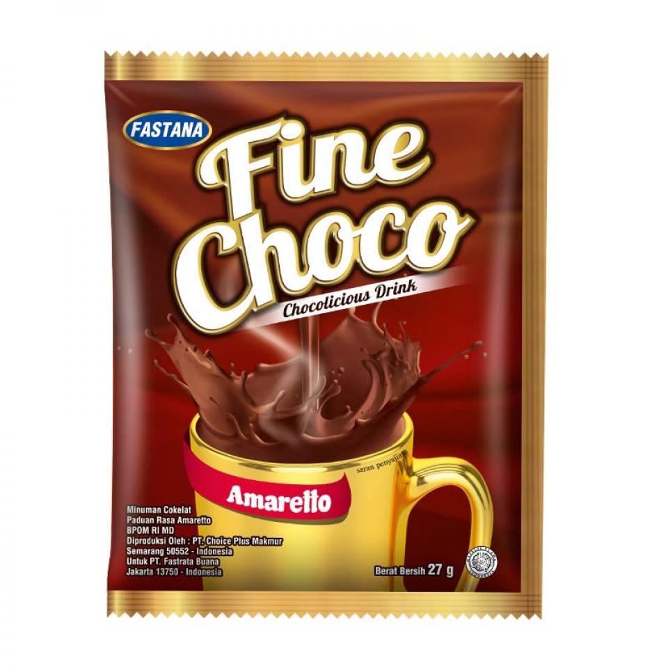 Fine Choco Amaretto Sachet 27 Gr