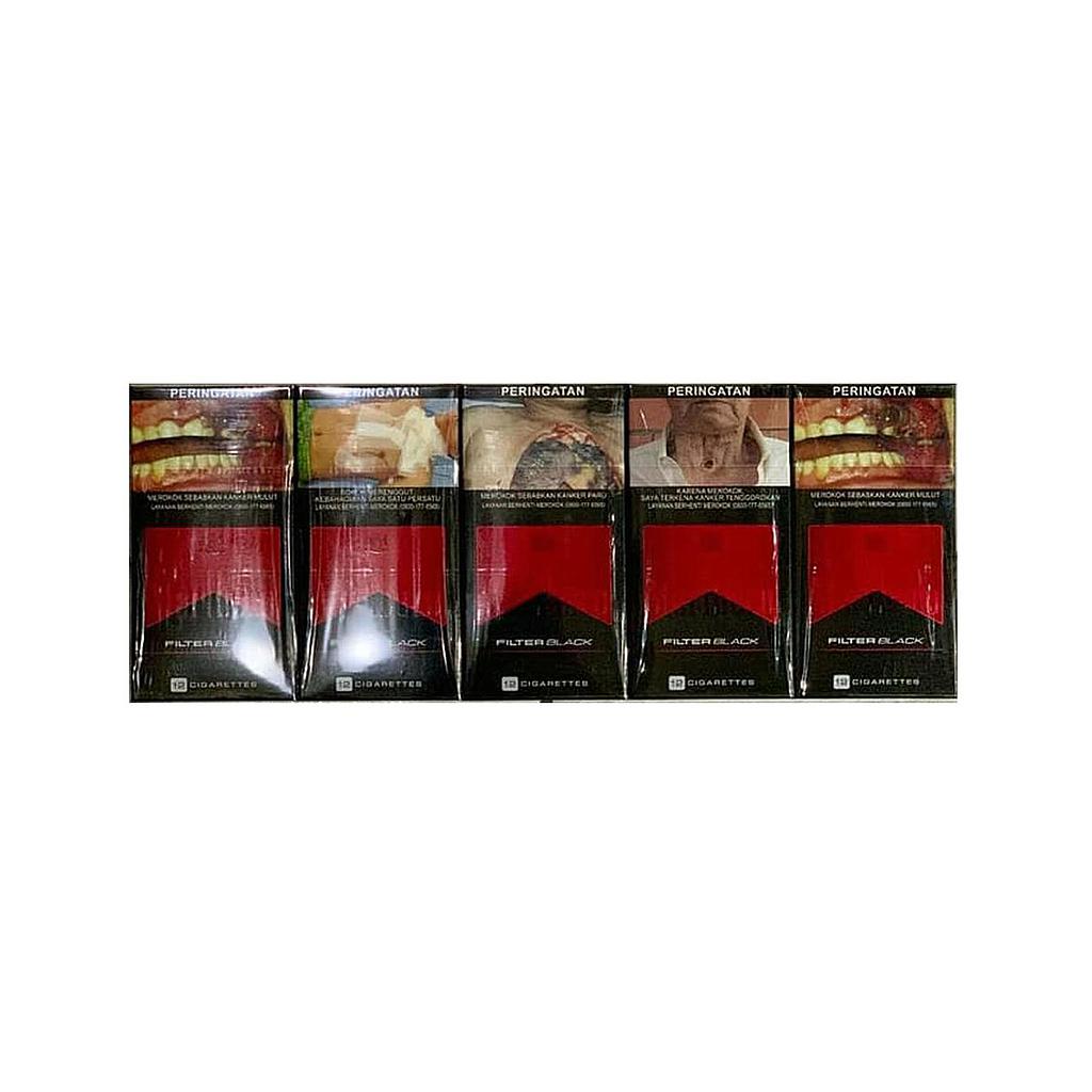 Marlboro Filter Black 12 Pcs Sloft Isi 10