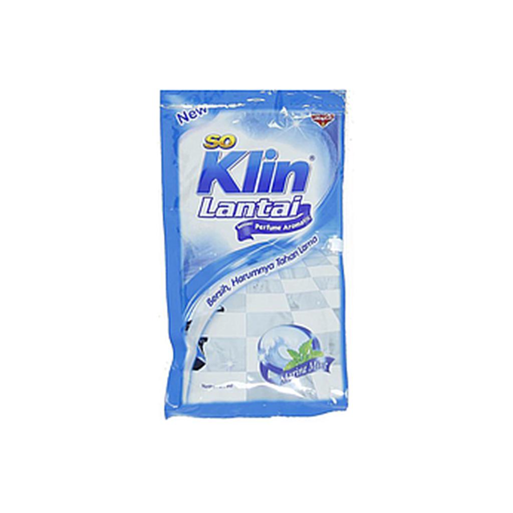 Soklin Lantai Marine Mint 25 Ml Sachet Renceng 12 Pcs