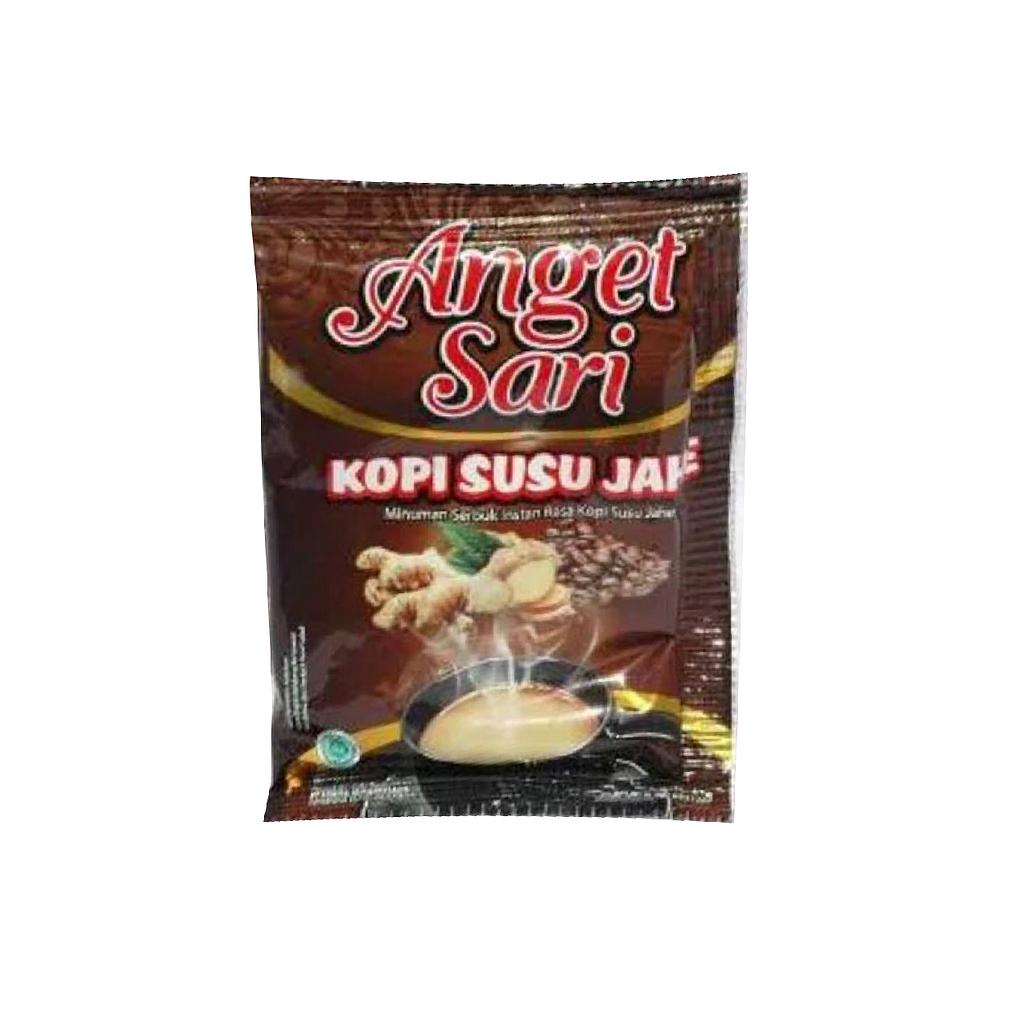 Anget Sari Kopi Susu Jahe Sachet 24 Gr Renceng 10 Pcs