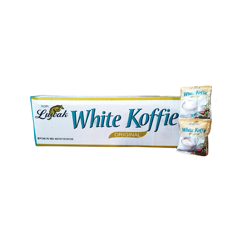 Luwak White Coffee Original Sachet 20 Gr Karton Isi 200 Pcs