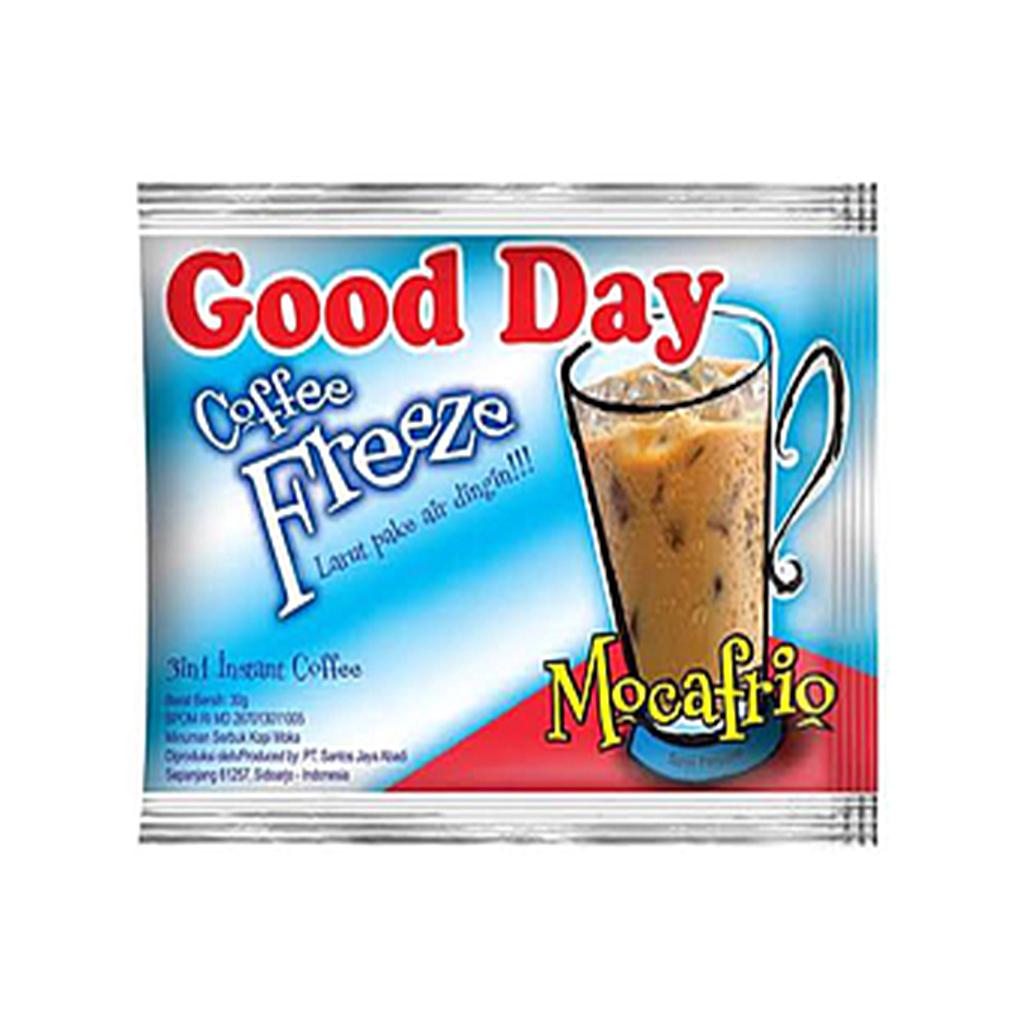 Good Day Freeze Mocafrio Sachet 30 Gr Renceng 10 Pcs