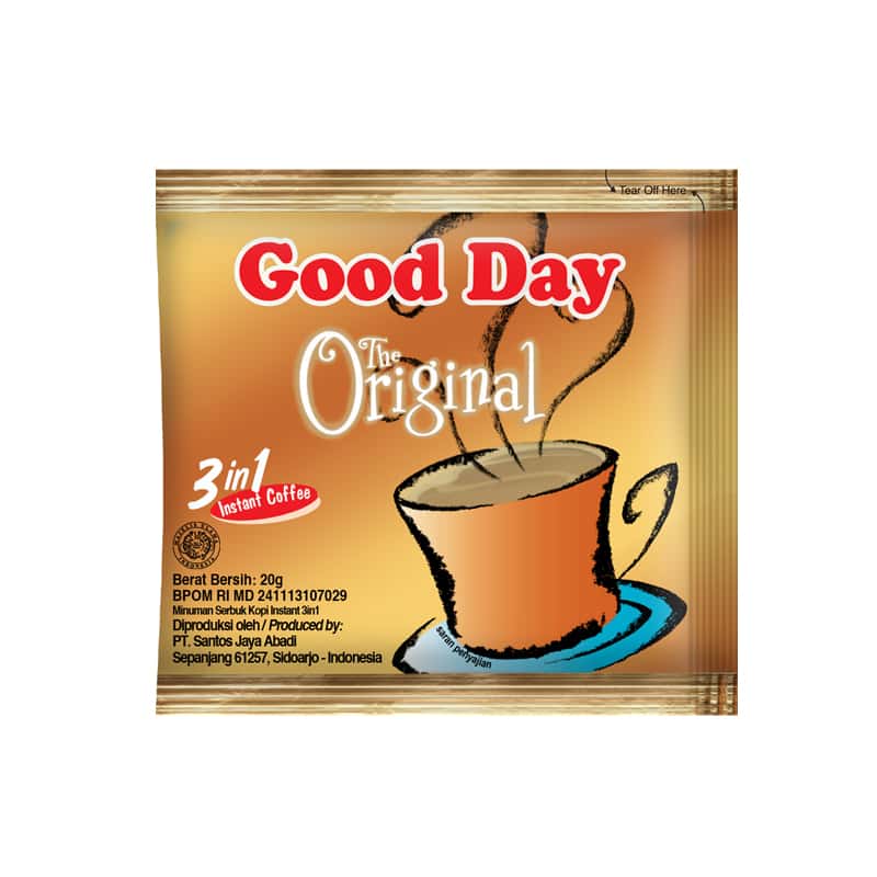 Good Day Kopi The Original Sachet 20 Gr Renceng 10 Pcs