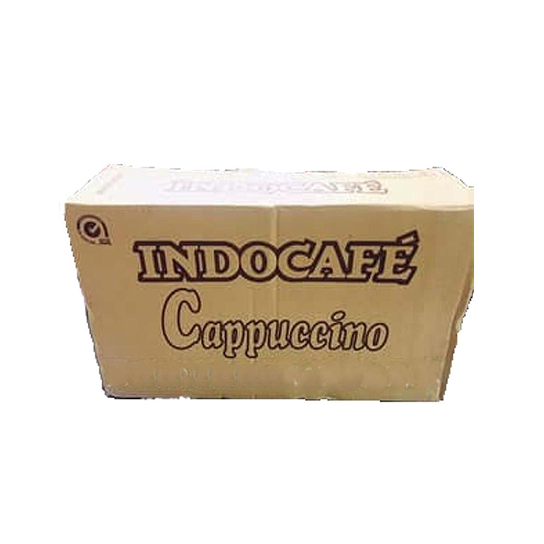 Indocafe Cappuccino Sachet 25 Gr Karton Isi 50 Pcs