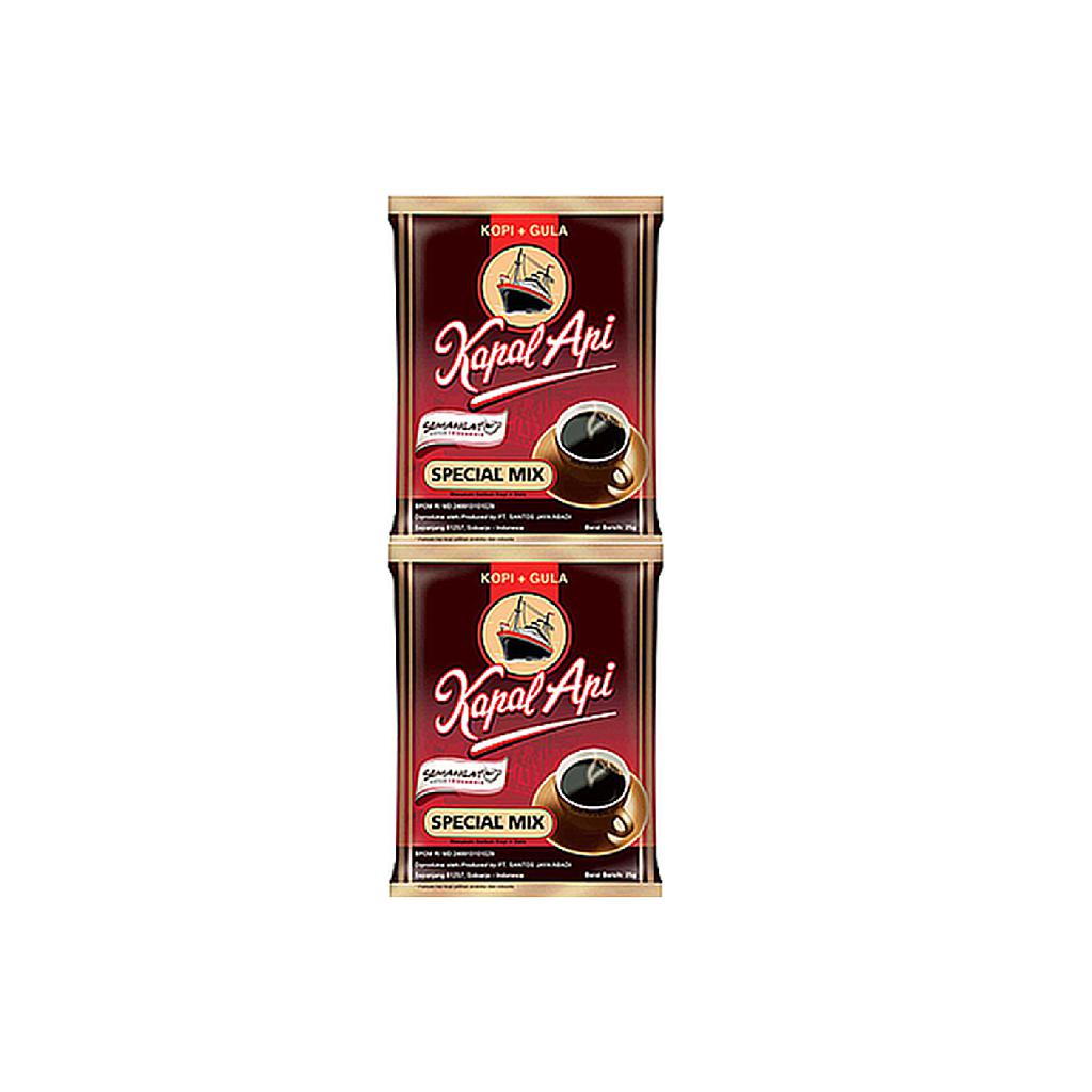 Kapal Api Kopi Special Mix Sachet 25 Gr Renceng 10 Pcs