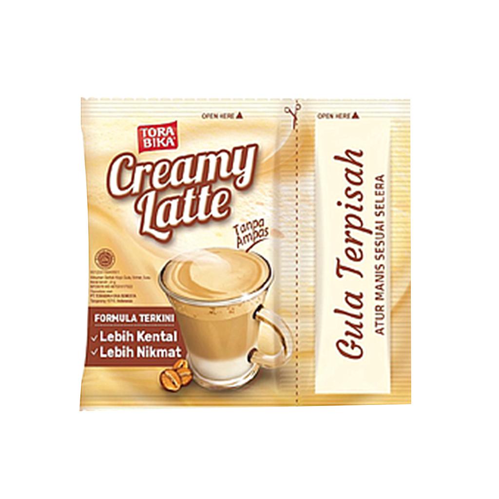 Torabika Creamy Latte Creamy Milk Sachet 25 Gr Renceng 10 Pcs