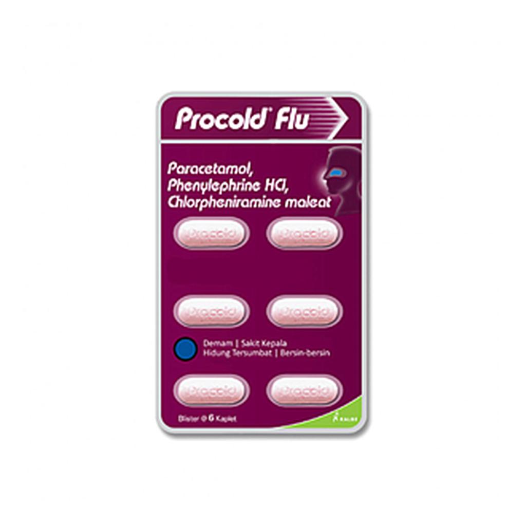 Procold Flu 6 Tablet