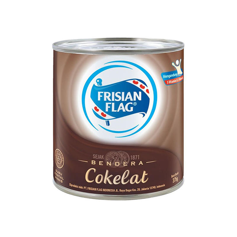 Frisian Flag Cokelat Kaleng 370 Gr